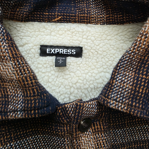 Plaid Button-Up Jacket - Picture 2 of 3